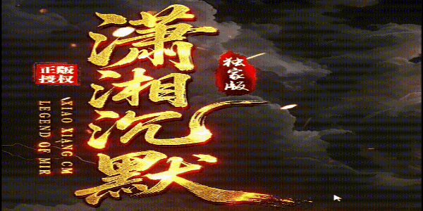 潇湘沉默:十一块钱会员狂暴起步,道士双神兽前中期无敌,白也能打穿三(图1) resized_潇湘沉默.gif